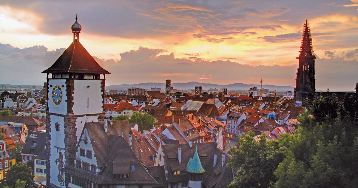 Freiburg im Breisgau  Bissig Reisen Carreisen  Städtereisen